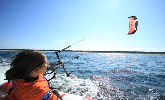 Kitesurfing sul Mar Baltico