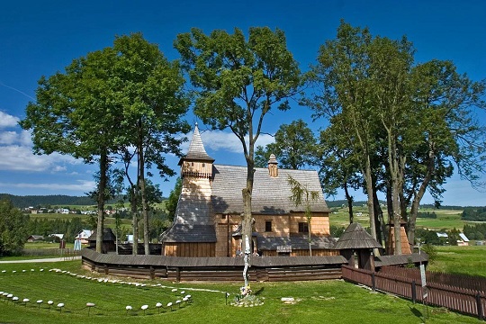 Igrejas de madeira no sul da região de Małopolska - Binarowa, Blizne, Dębno, Haczów, Lipnica Murowana, Sękowa