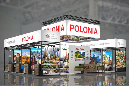 Destinos polacos en el stand de Polonia en Fitur