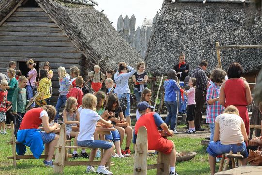 El Festival de Eslavos y Vikingos en la Isla de Wolin