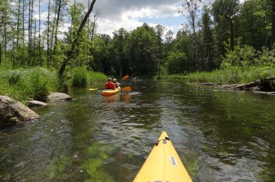 Recorriendo el país de los lagos en kayak