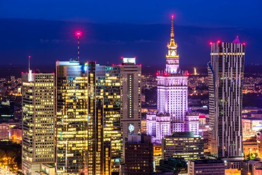 Skyline de Varsovia