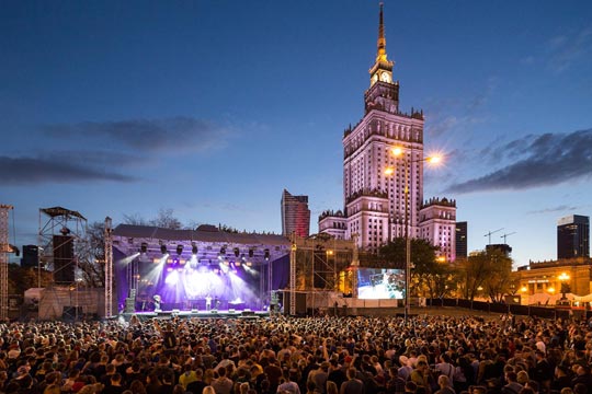 El palacio más nuevo de Varsovia