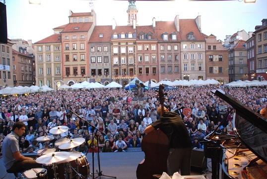 Jazz en el casco viejo de Varsovia