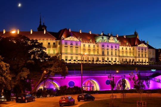 Fachada este del Castillo Real de Varsovia