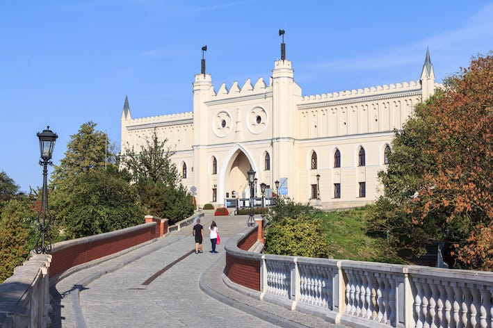 Foto del castello di Lublino