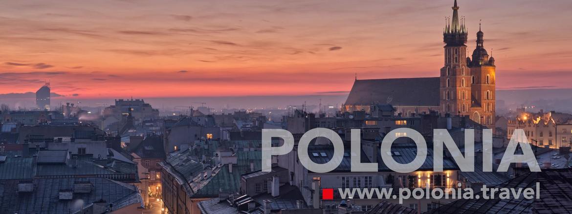 Immagine di Cracovia al tramonto