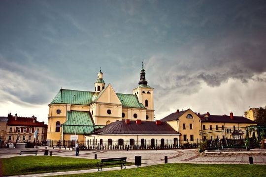 Foto del monastero dei Bernardini a Rzeszow, in Polonia