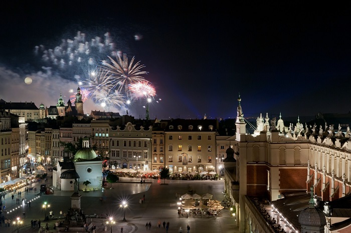 Atmosfere natalizie a Cracovia