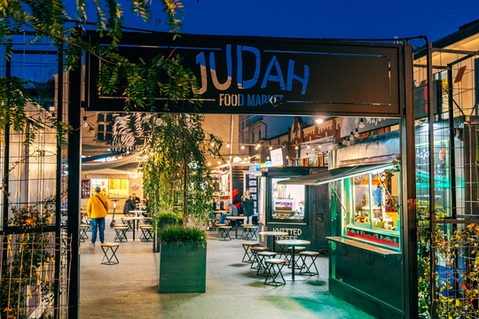 Judah Food Market a Cracovia