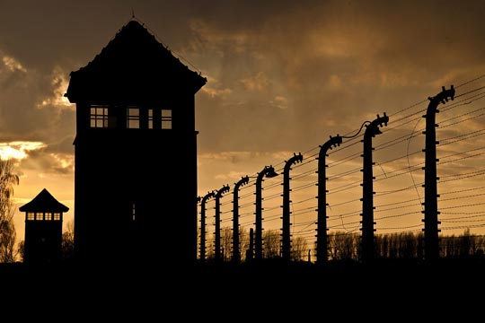 Auschwitz-Birkenau. Campo de concentração e de extermínio dos nazistas alemães 