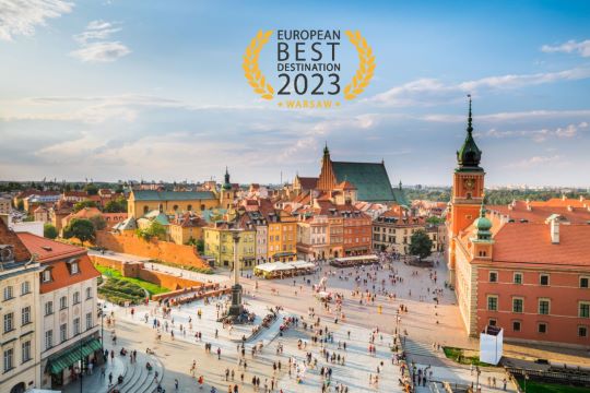 Varsóvia European Best Destination 2023