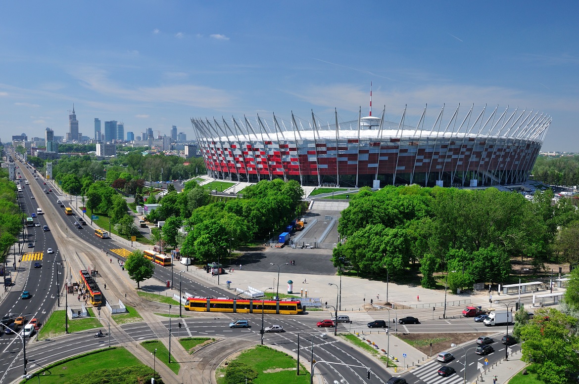 Vista do Estádio Nacional